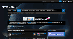Desktop Screenshot of feverclan.com